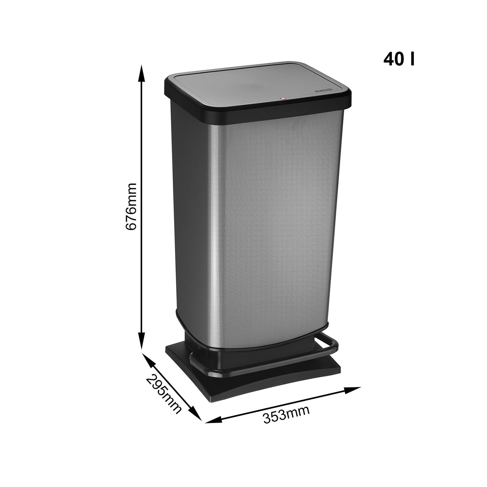 Zestaw 2 koszy pedałowych – 20 l i 40 l - Image 10